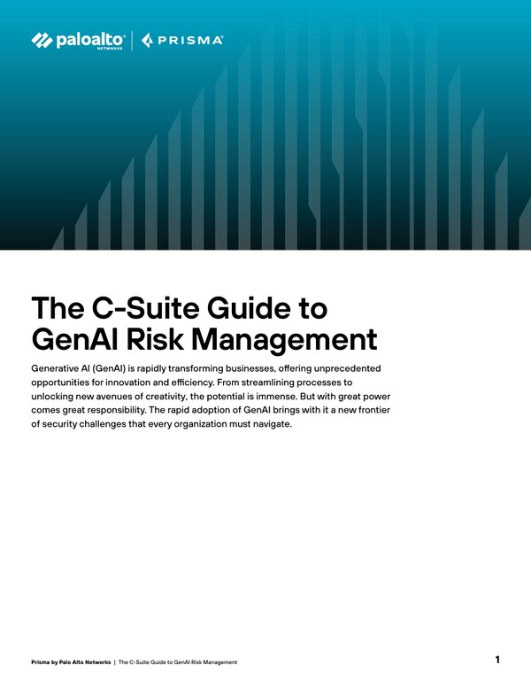  The C-Suite Guide to GenAI Risk Management