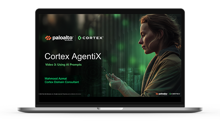 Cortex AgentiX: Using AI Prompts