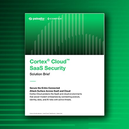 Cortex Cloud SaaS Security
