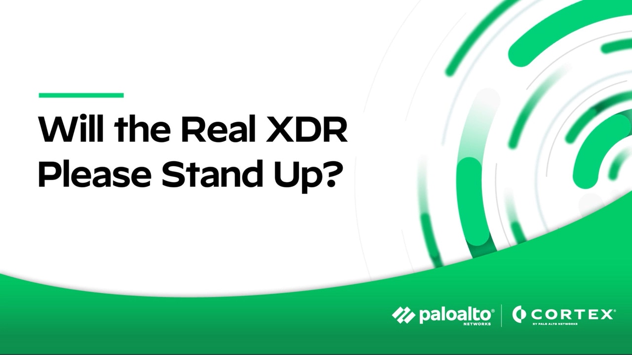 Video: Will the Real XDR Please Stand Up?