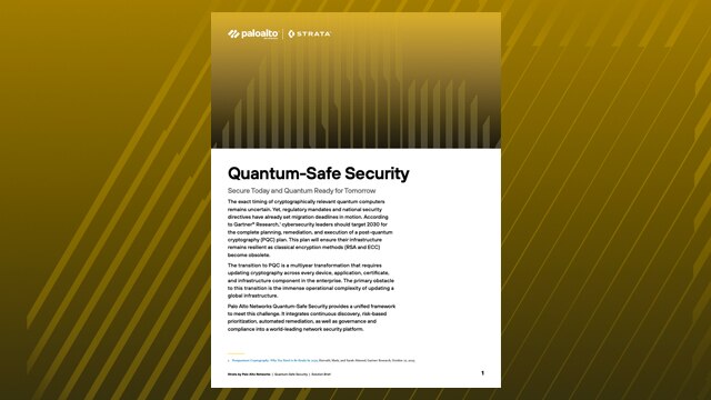 Quantum-Safe Security