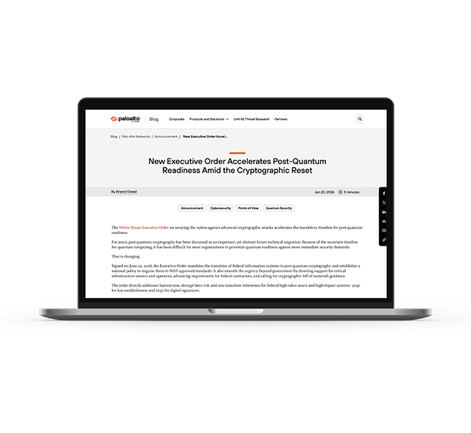 Accelerated Post Quantum Readiness