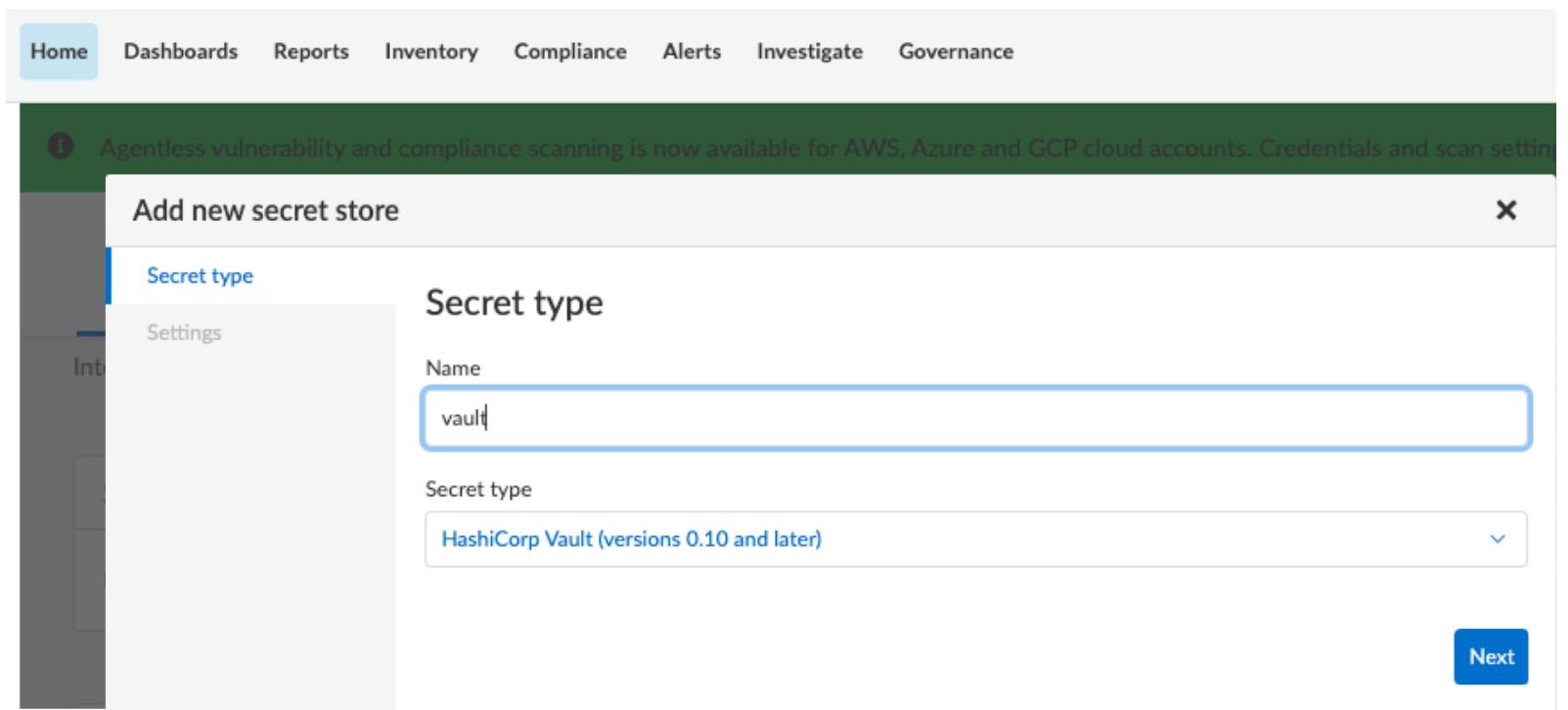 Manage secrets and protect sensitive data.