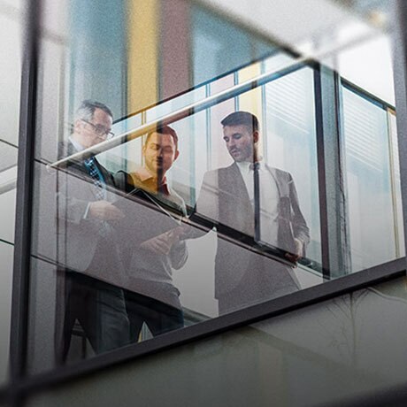 People talking while walking 